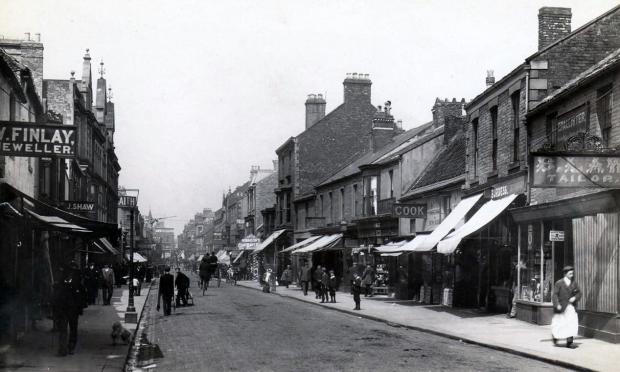 The Northern Echo: Newgate Street in 1900, with the co-op on the left hand side. The cinema opposite is yet to be built